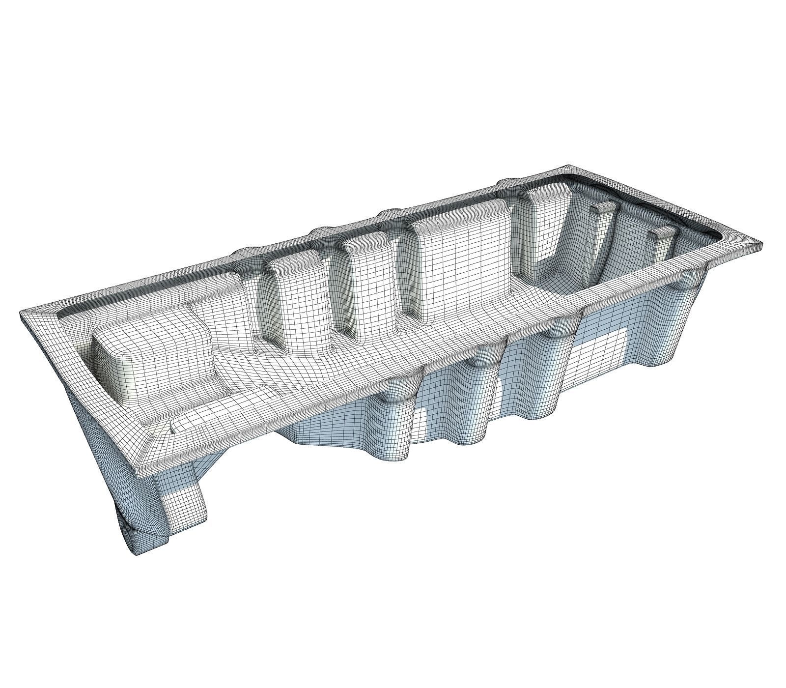 Engine Oil Sump 29 3D model_7