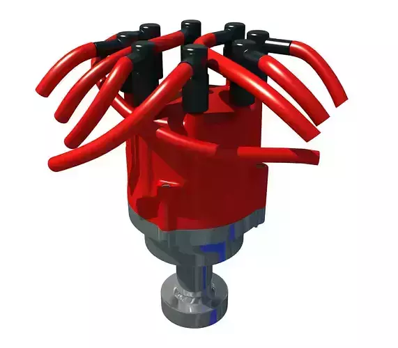 Engine Distributor 3D model