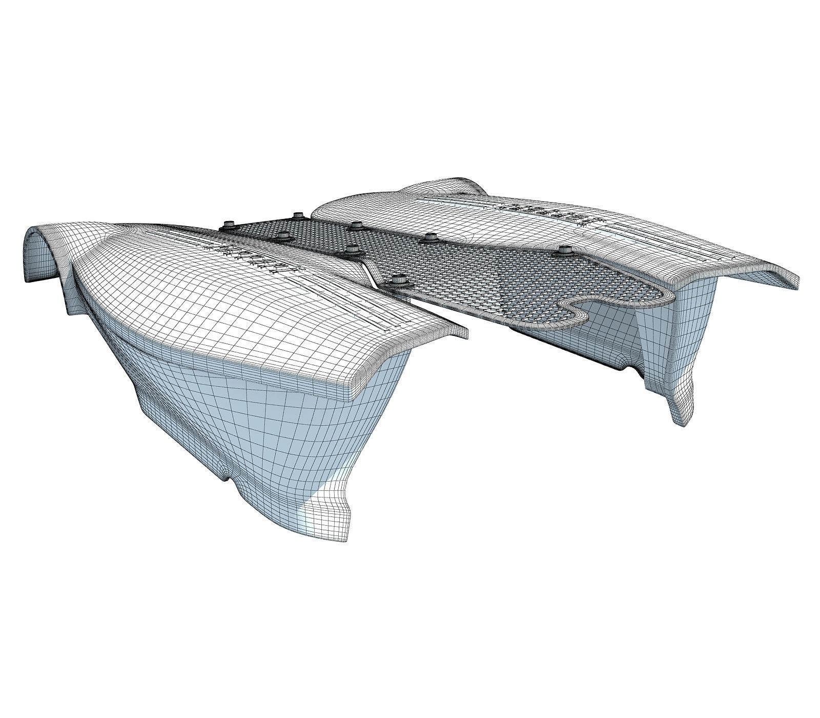 Red Engine Cover 022 3D model_7