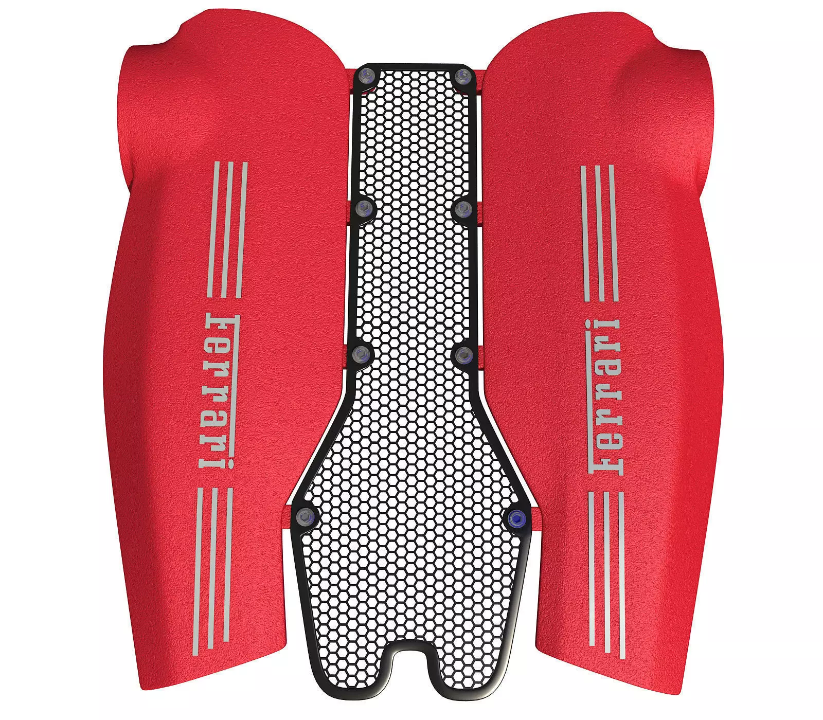 Red Engine Cover 022 3D model_0