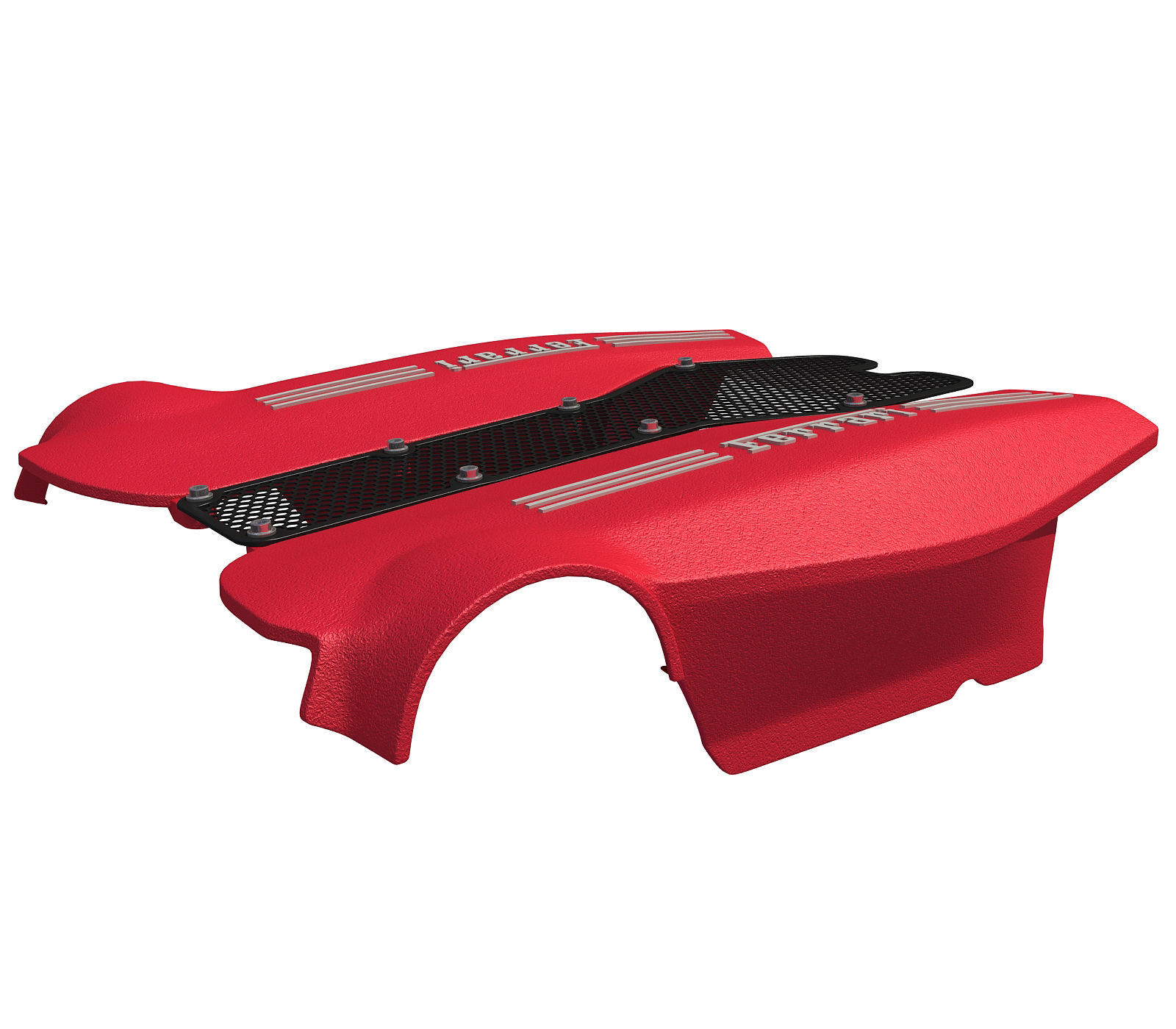 Red Engine Cover 022 3D model_4