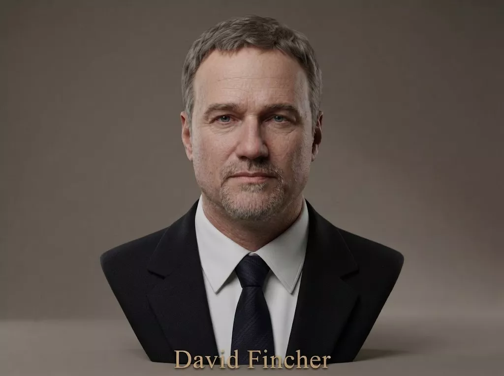 David Fincher Bust 3D Printable 3D print model