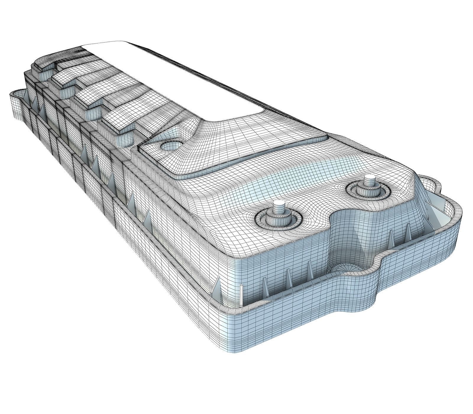 Blue Engine 3D Cover 3D model_6