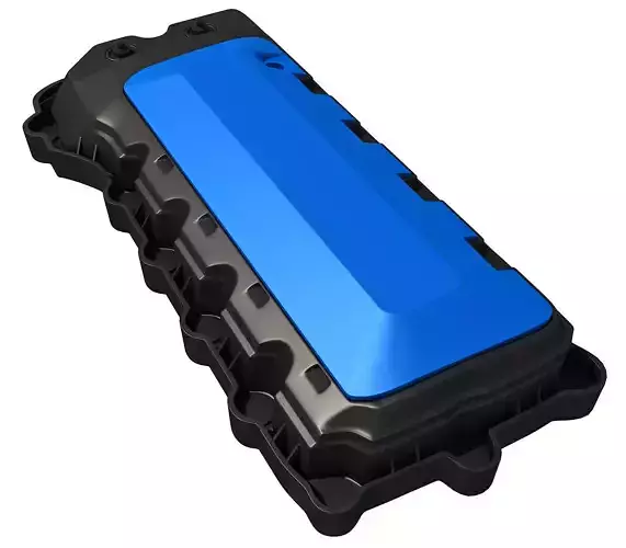 Blue Engine 3D Cover 3D model