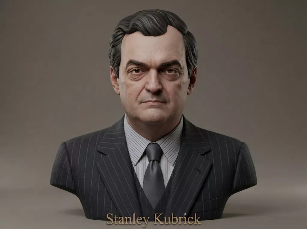 Stanley Kubrick Bust 3D Printable 3D print model