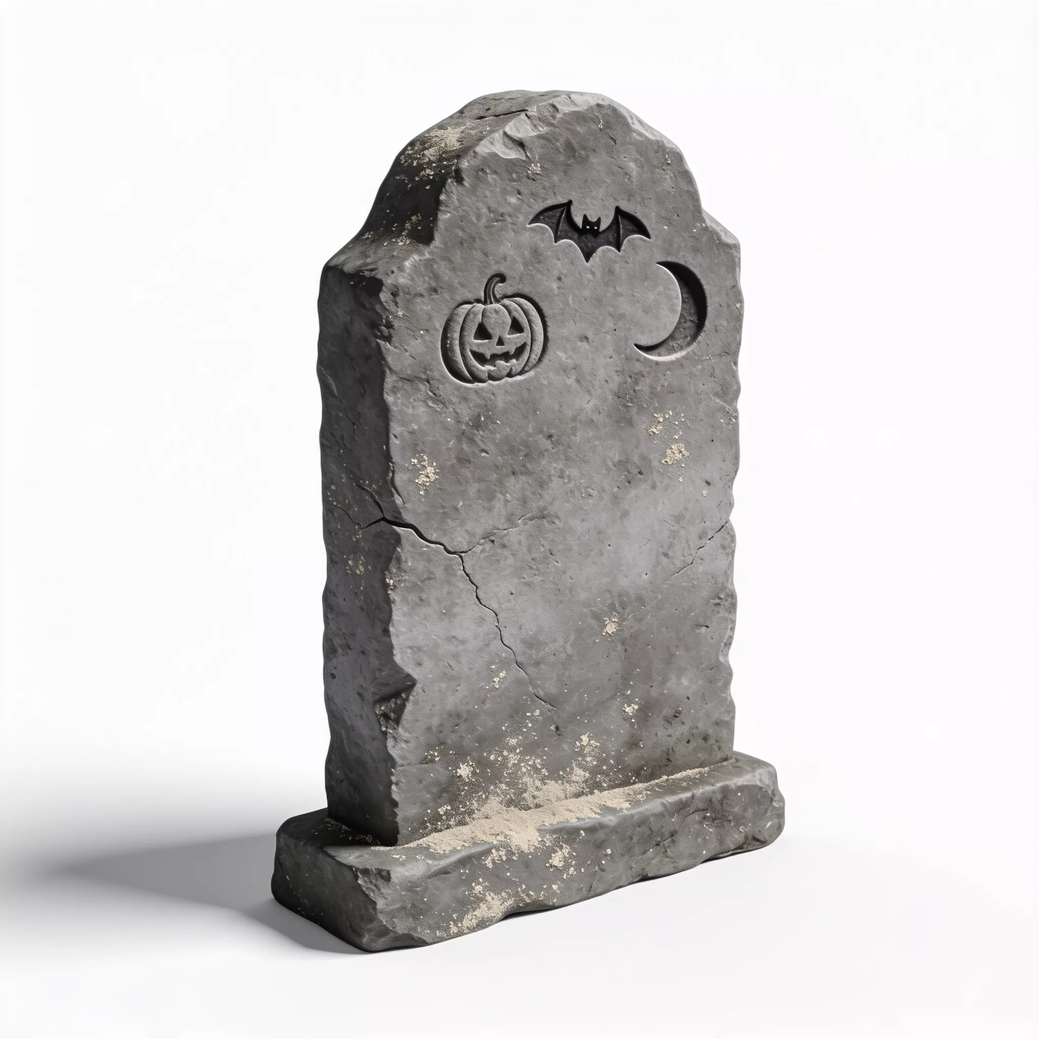 Ancient Stone Tombstone 3D Asset Low-poly 3D model