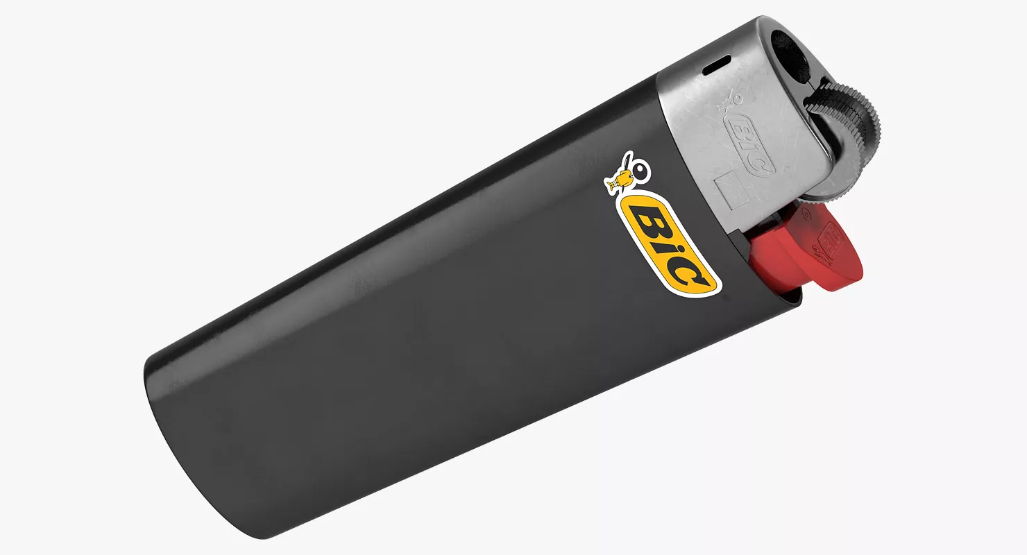 Bic Lighter 3D model