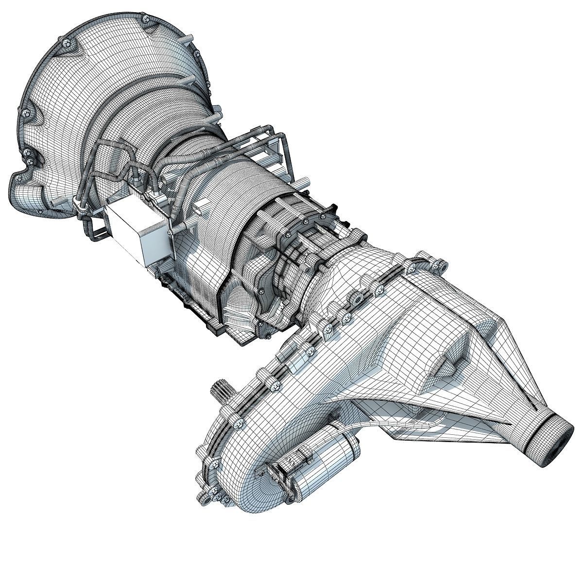 Ram Transmission Of Dodge  3D model_9