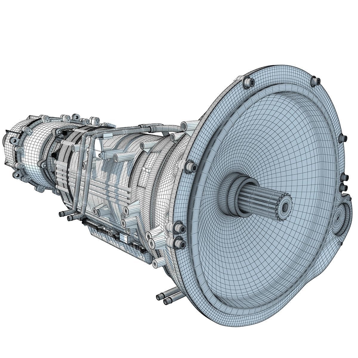 Ram Transmission Of Dodge  3D model_7
