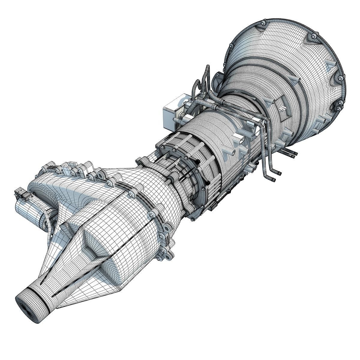 Ram Transmission Of Dodge  3D model_10