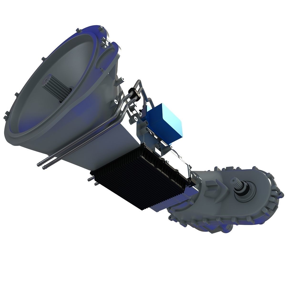 Ram Transmission Of Dodge  3D model_6