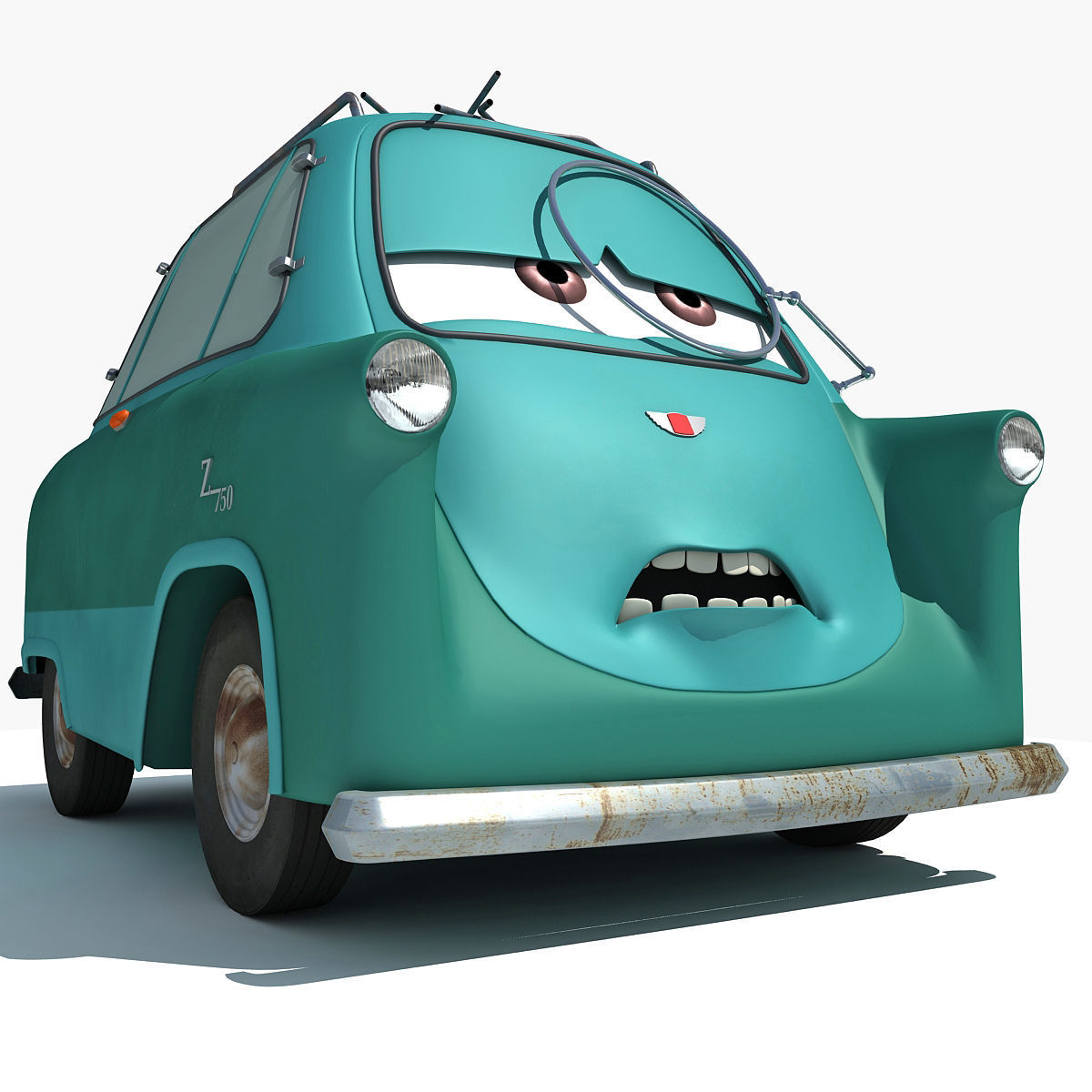 Disney Pixar Cars 2 3D model_31