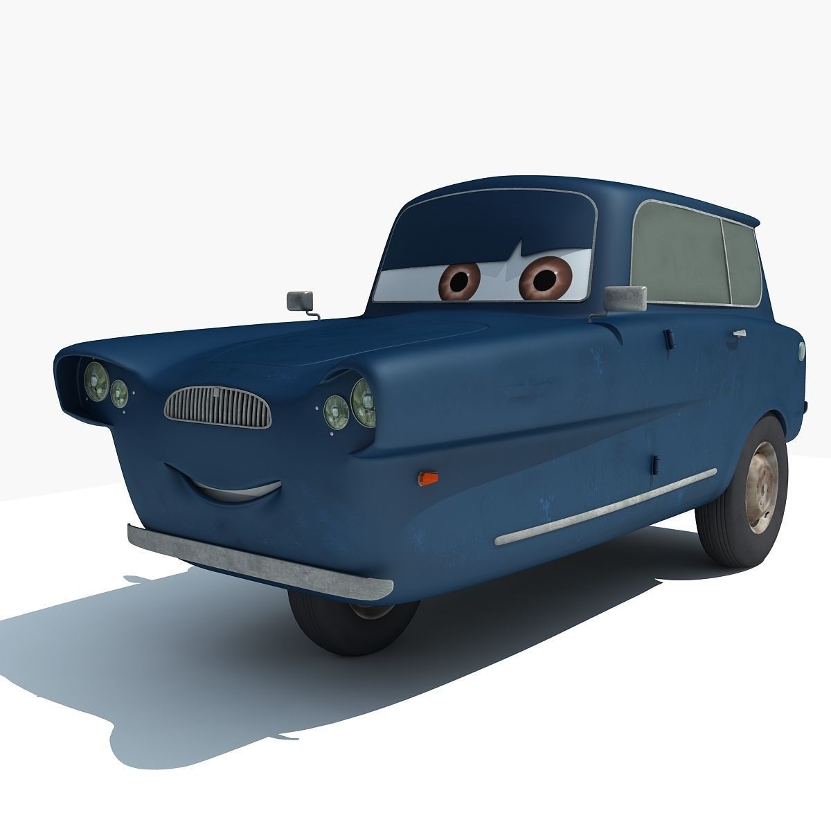 Disney Pixar Cars 2 3D model_4