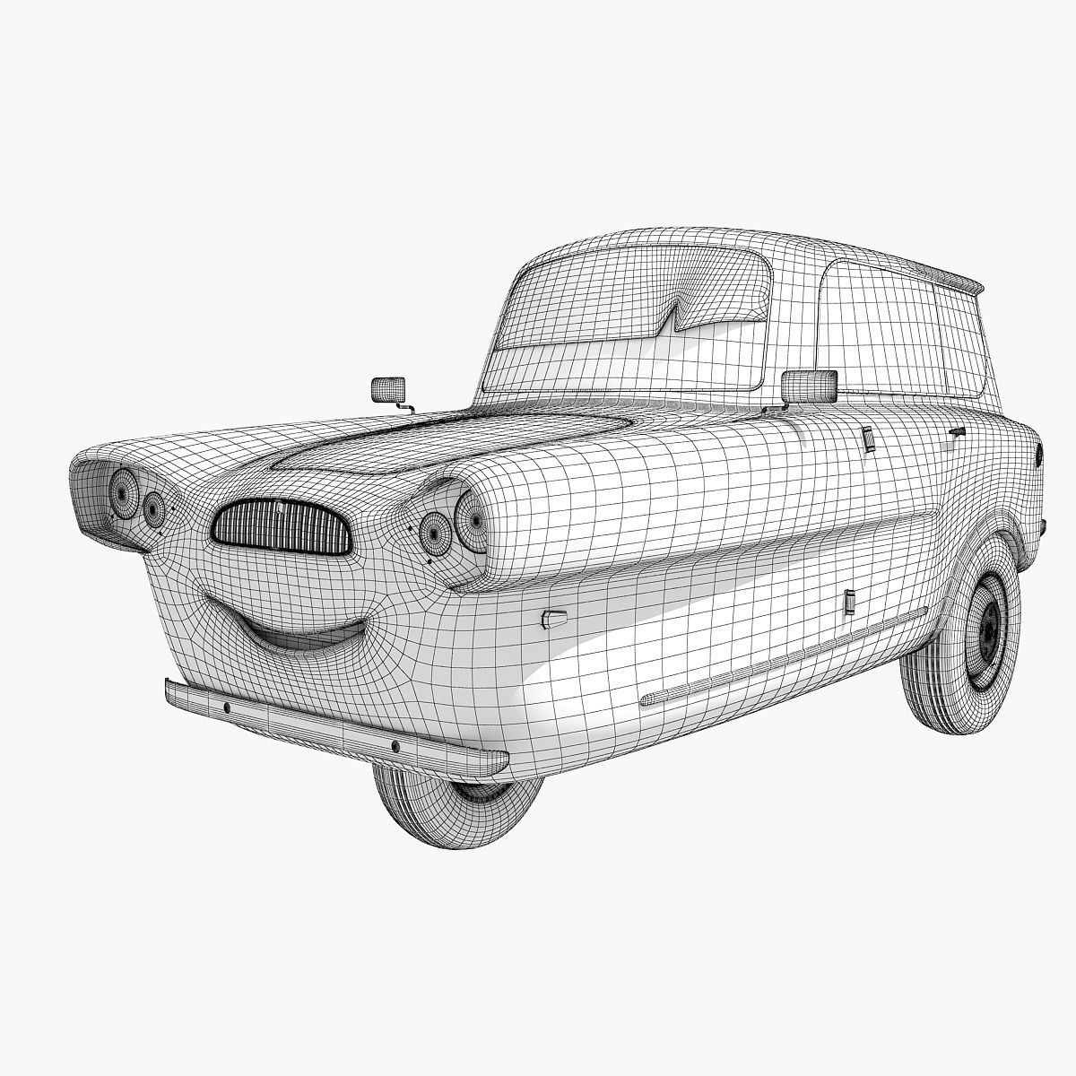 Disney Pixar Cars 2 3D model_57