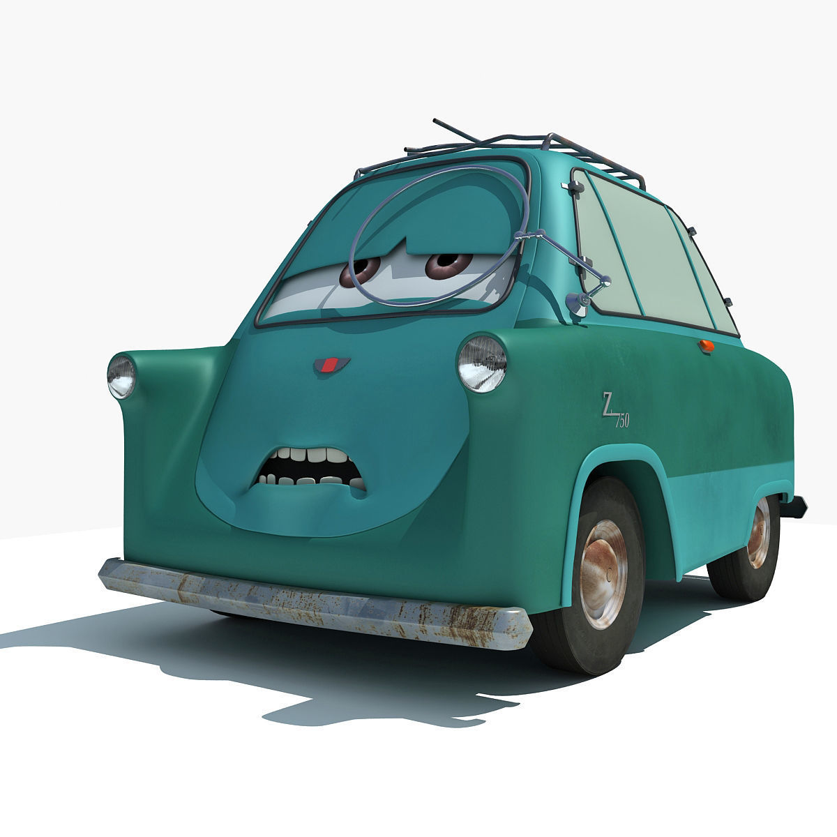 Disney Pixar Cars 2 3D model_3