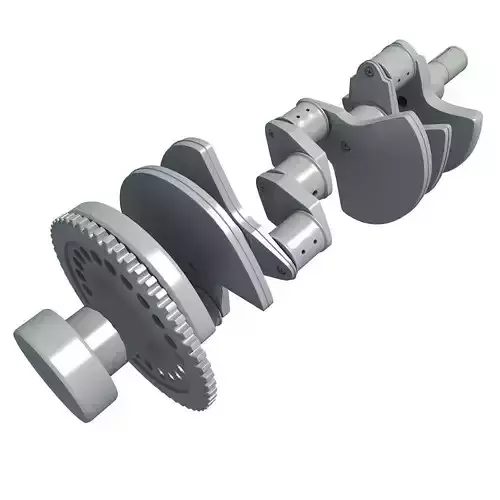 Crankshaft 3D model