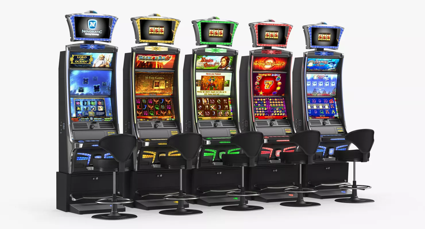 Casino Slot Machines 3D model