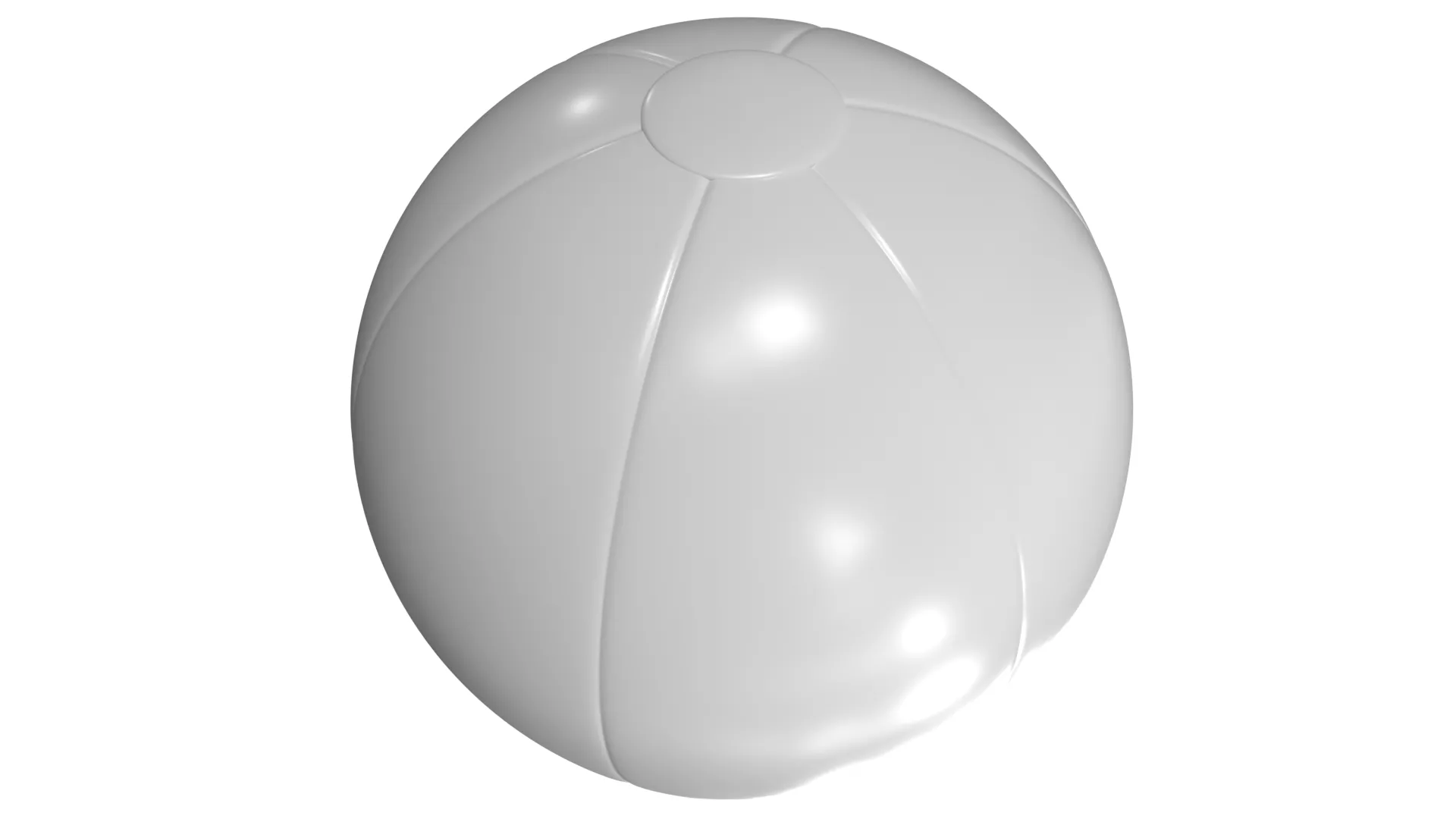 Beach Ball 3D print model
