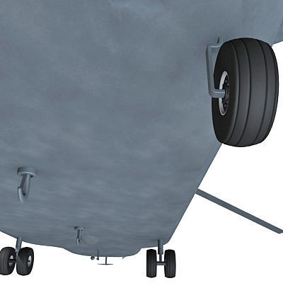 Military Chinook Helicopter 3D model_17