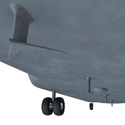 Military Chinook Helicopter 3D model_14