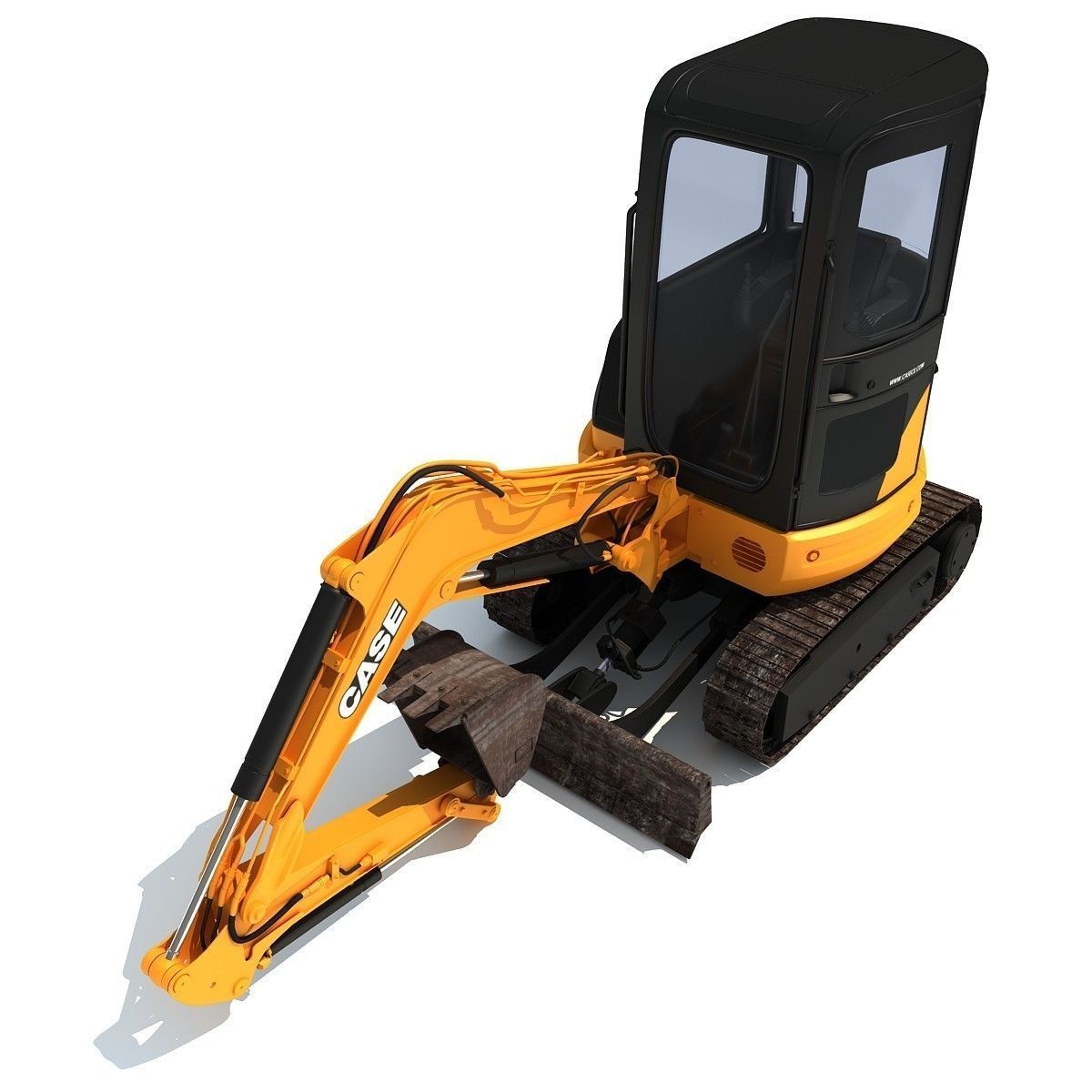 Set of 4 Industrial Machines 3D model_10