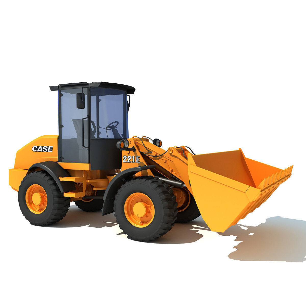 Set of 4 Industrial Machines 3D model_22