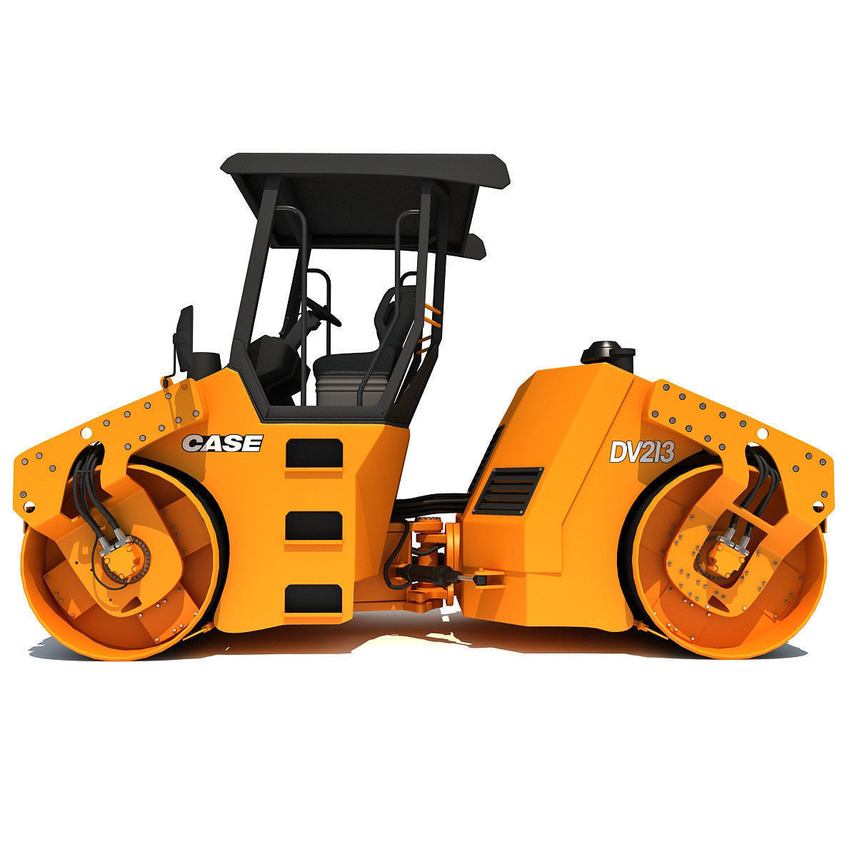 Set of 4 Industrial Machines 3D model_8