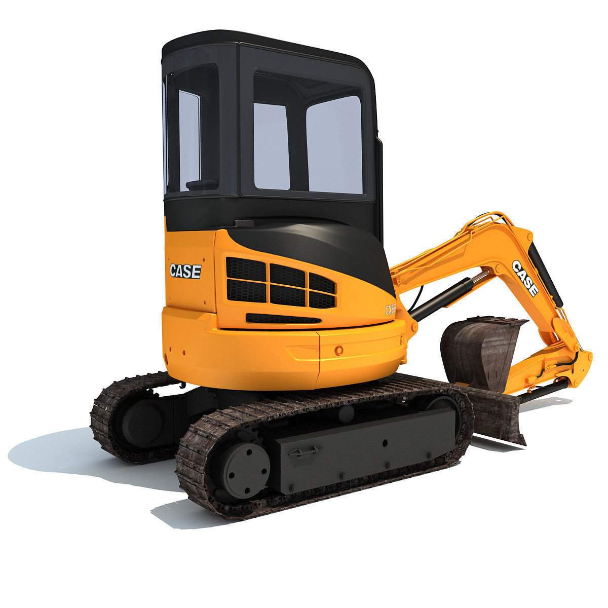 Set of 4 Industrial Machines 3D model_20