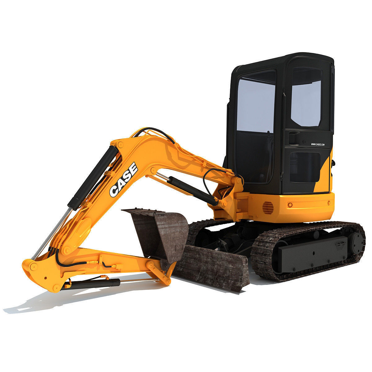 Set of 4 Industrial Machines 3D model_4