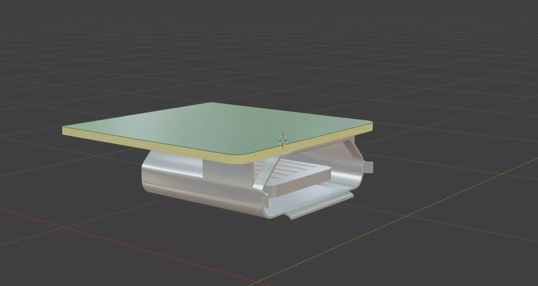 B Type Device Connecter Free low-poly 3D model