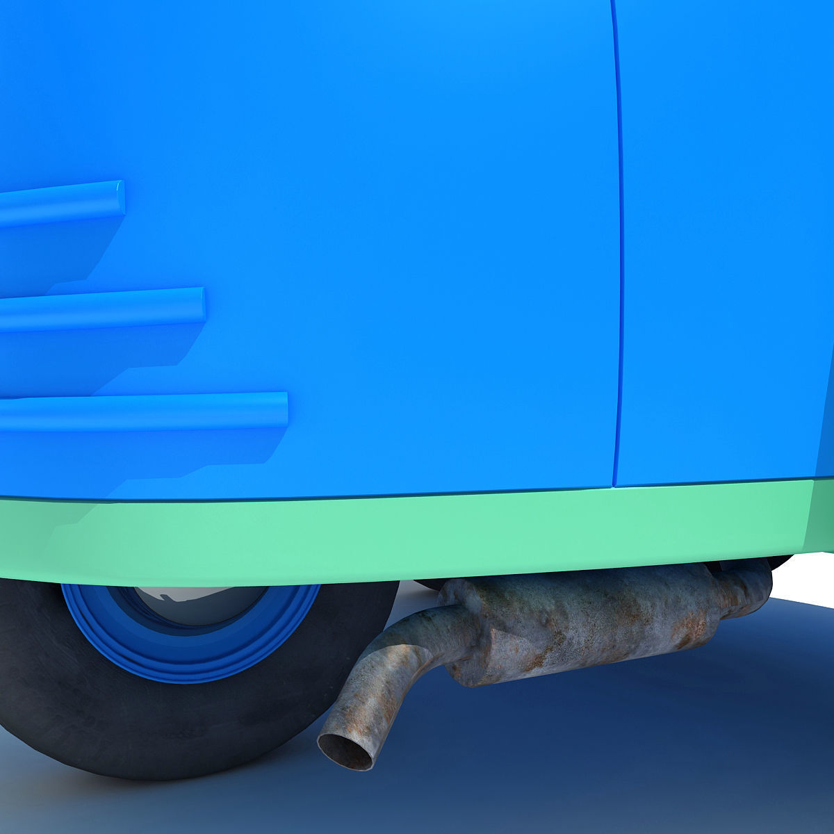 Guido Character from Movie Cars 3D model_10