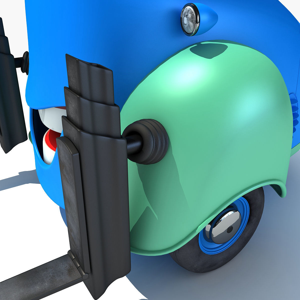 Guido Character from Movie Cars 3D model_12