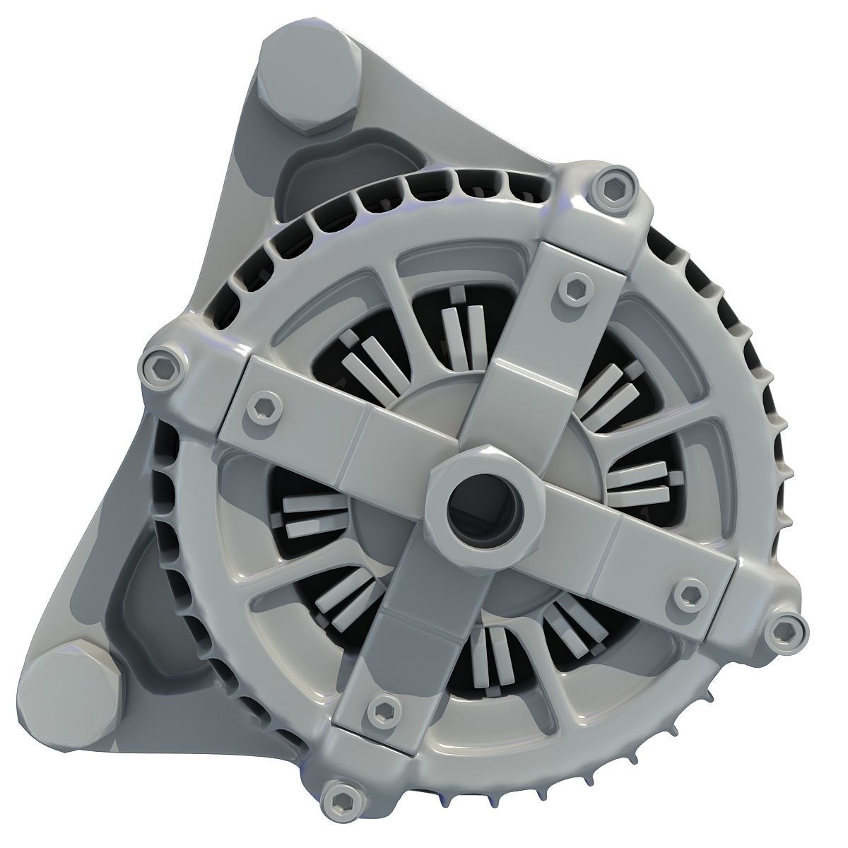 Combustion Alternator 3D model_4