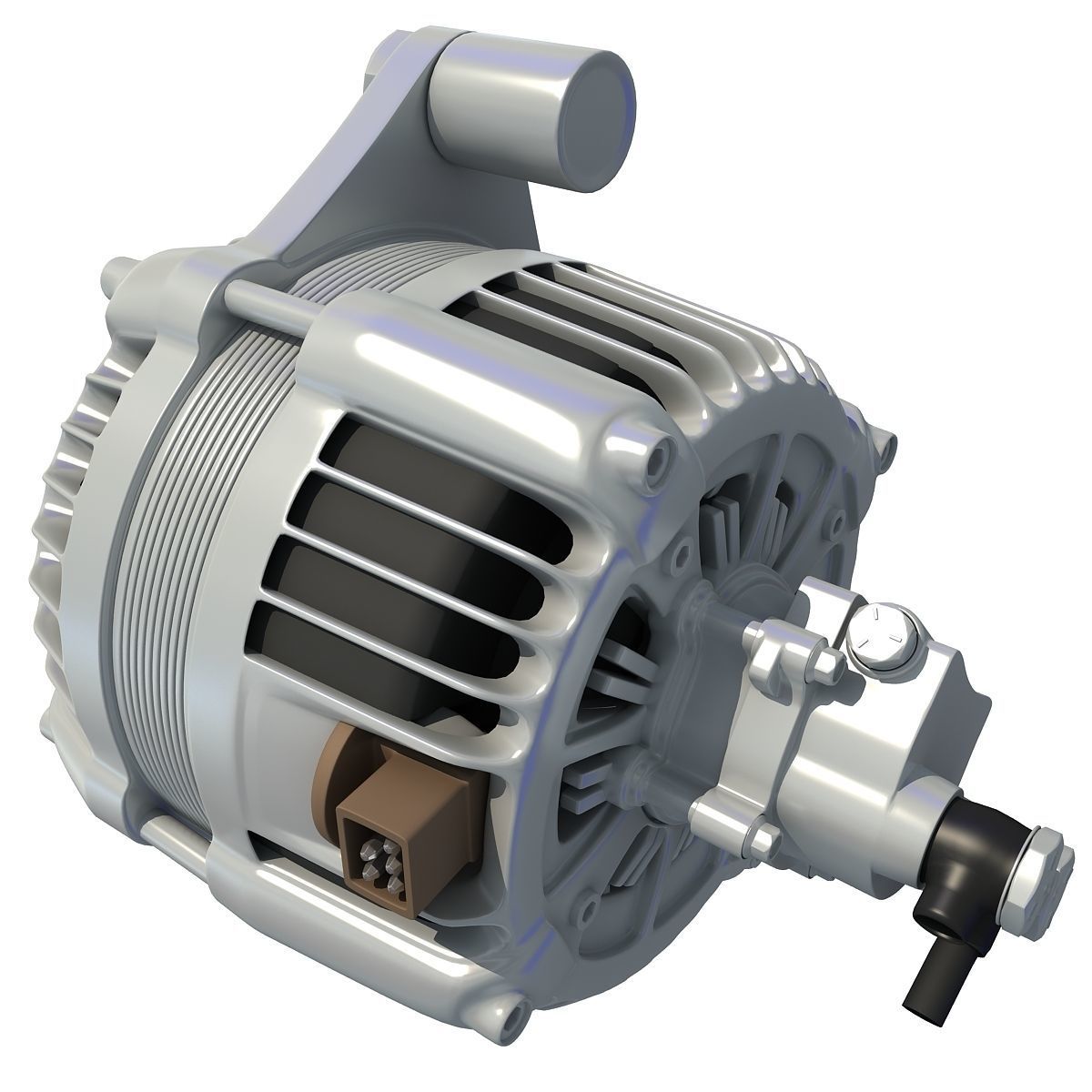 Combustion Alternator 3D model_7