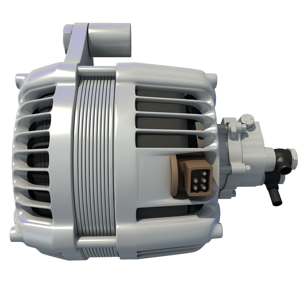 Combustion Alternator 3D model_2