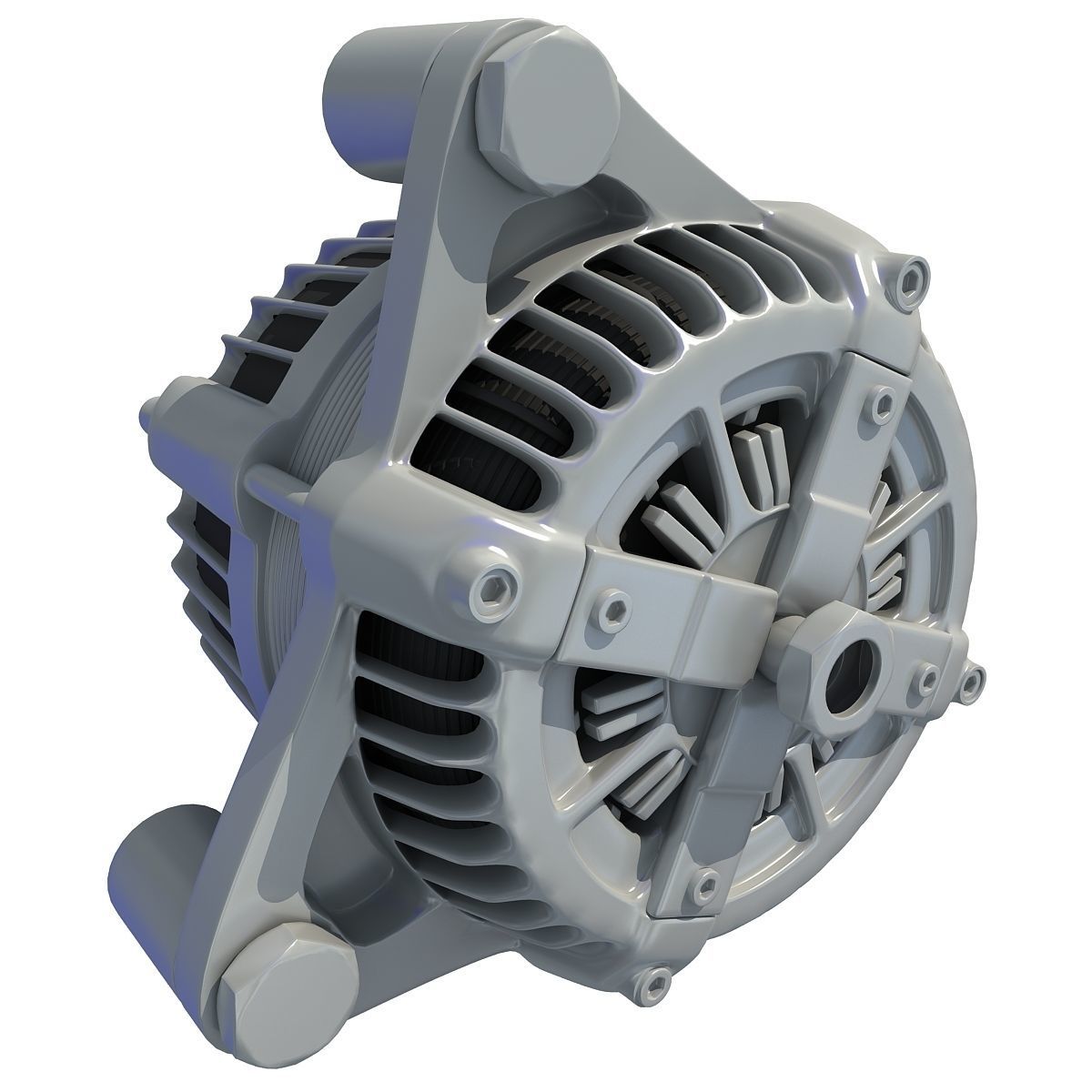 Combustion Alternator 3D model_5