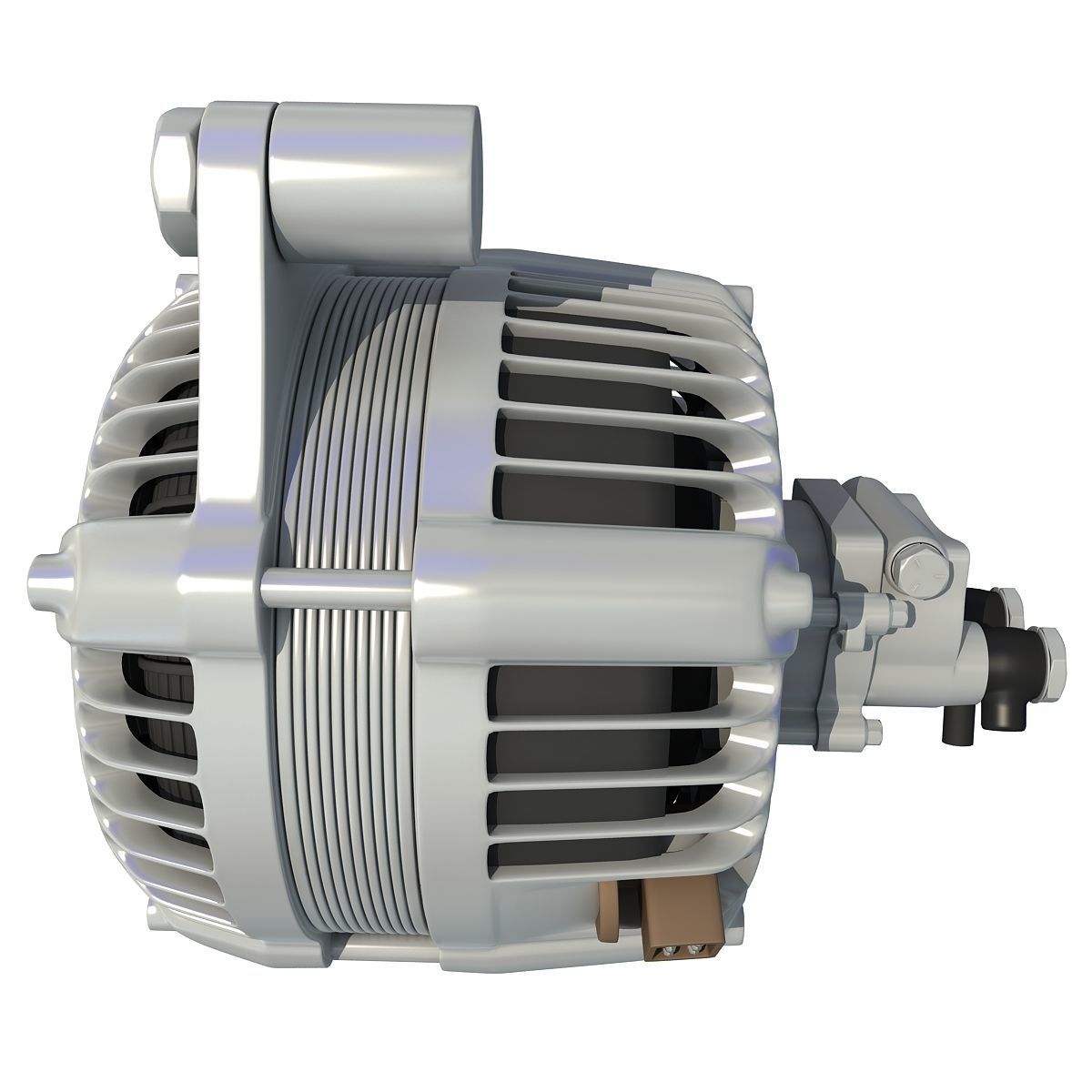 Combustion Alternator 3D model_6
