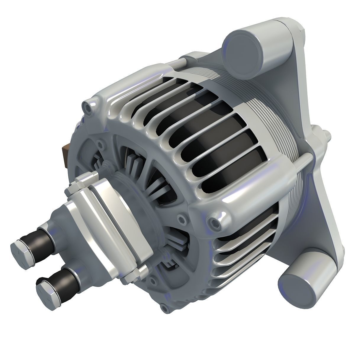 Combustion Alternator 3D model_3