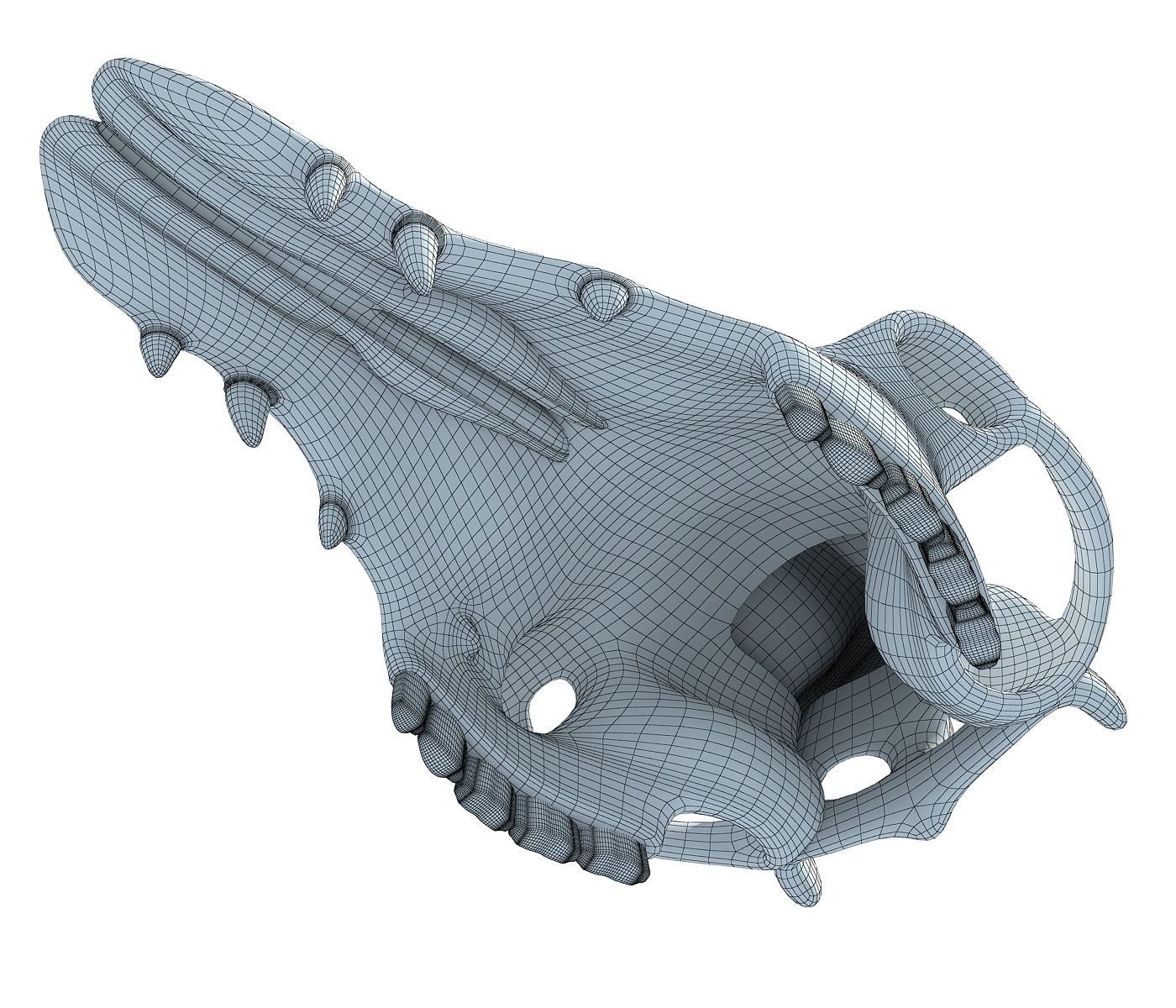 Camel Skull 3D model_7