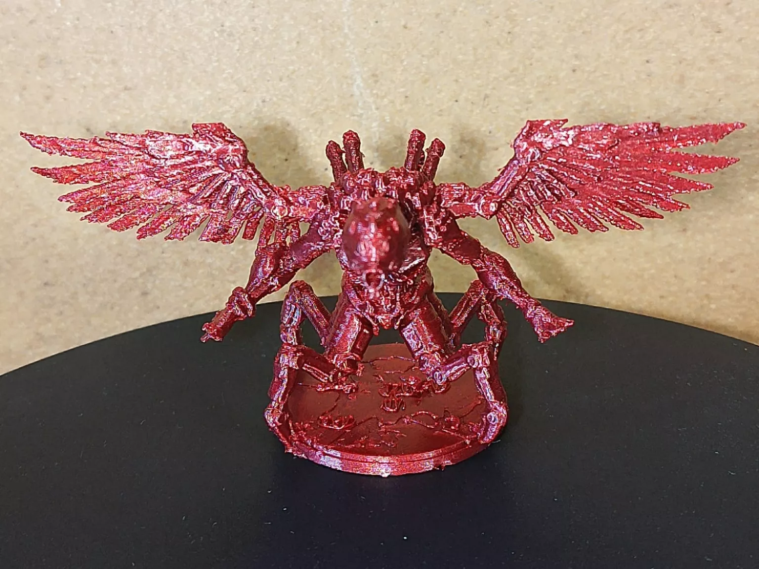 Demonic Angel - Biomechanical Horror Miniature 3D print model