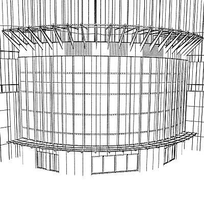 Burj Khalifa Tower 3D model_14