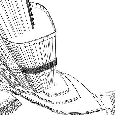 Burj Khalifa Tower 3D model_17