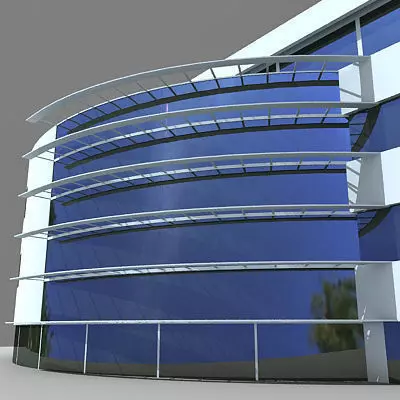Airport Building 3D model