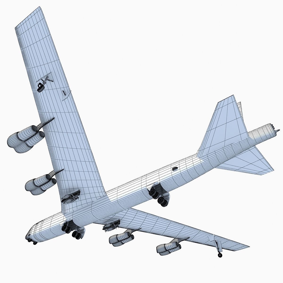 Boeing B-52 Stratofortress  3D model_8