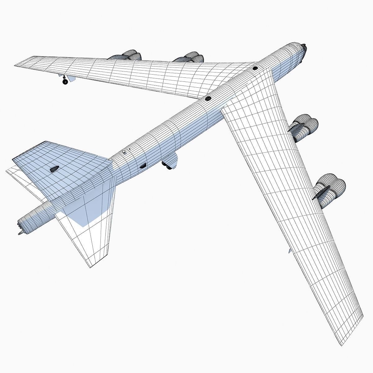 Boeing B-52 Stratofortress  3D model_10