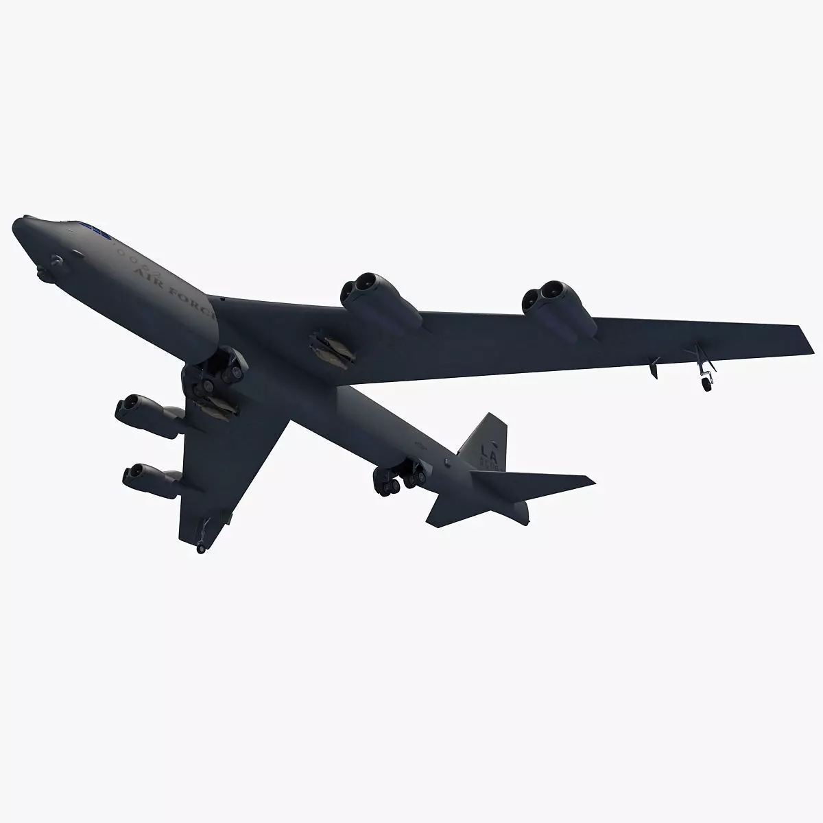 Boeing B-52 Stratofortress  3D model_0