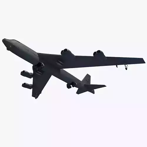 Boeing B-52 Stratofortress  3D model