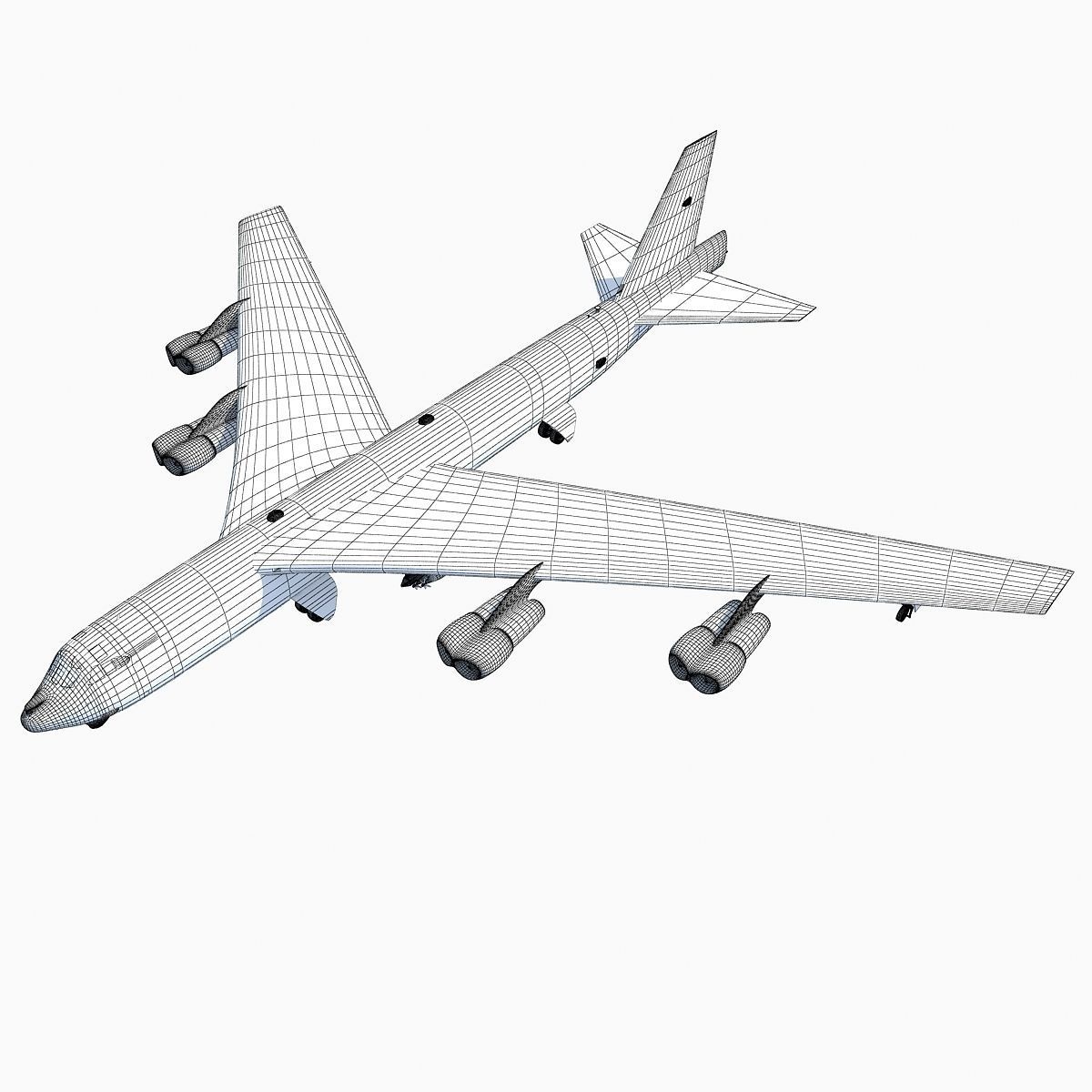 Boeing B-52 Stratofortress  3D model_11