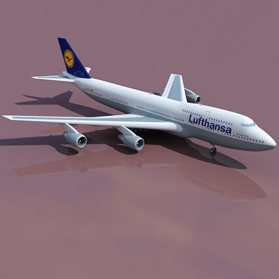 6 Textures for Boeing 3D model_22