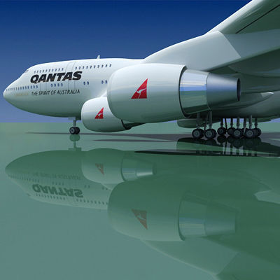 6 Textures for Boeing 3D model_19